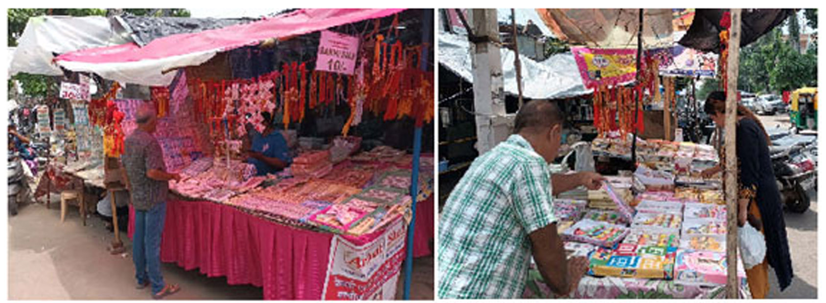 Raksha Bandhan festival is all set to take place at various places.